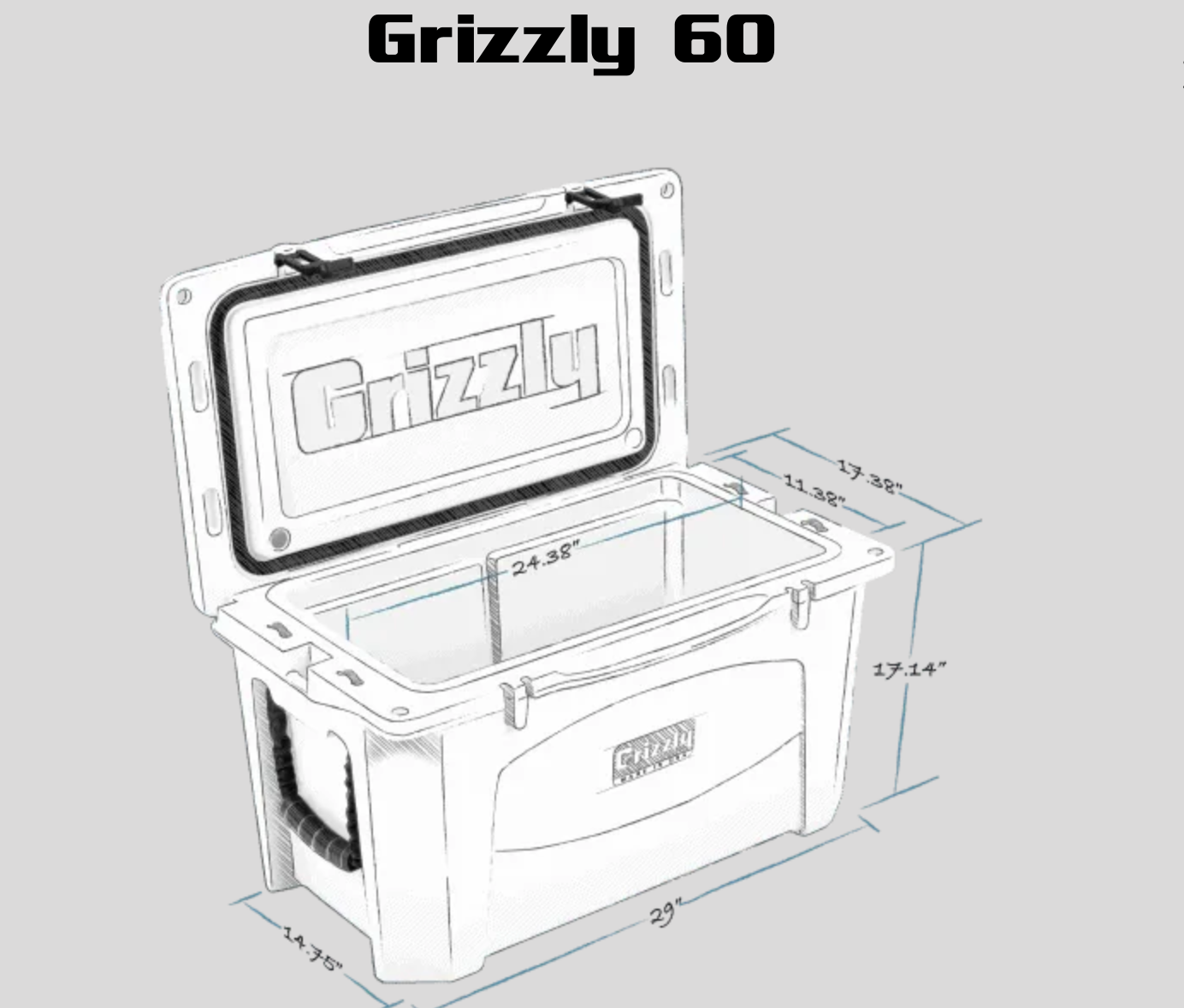 Grizzly 2024 60 cooler